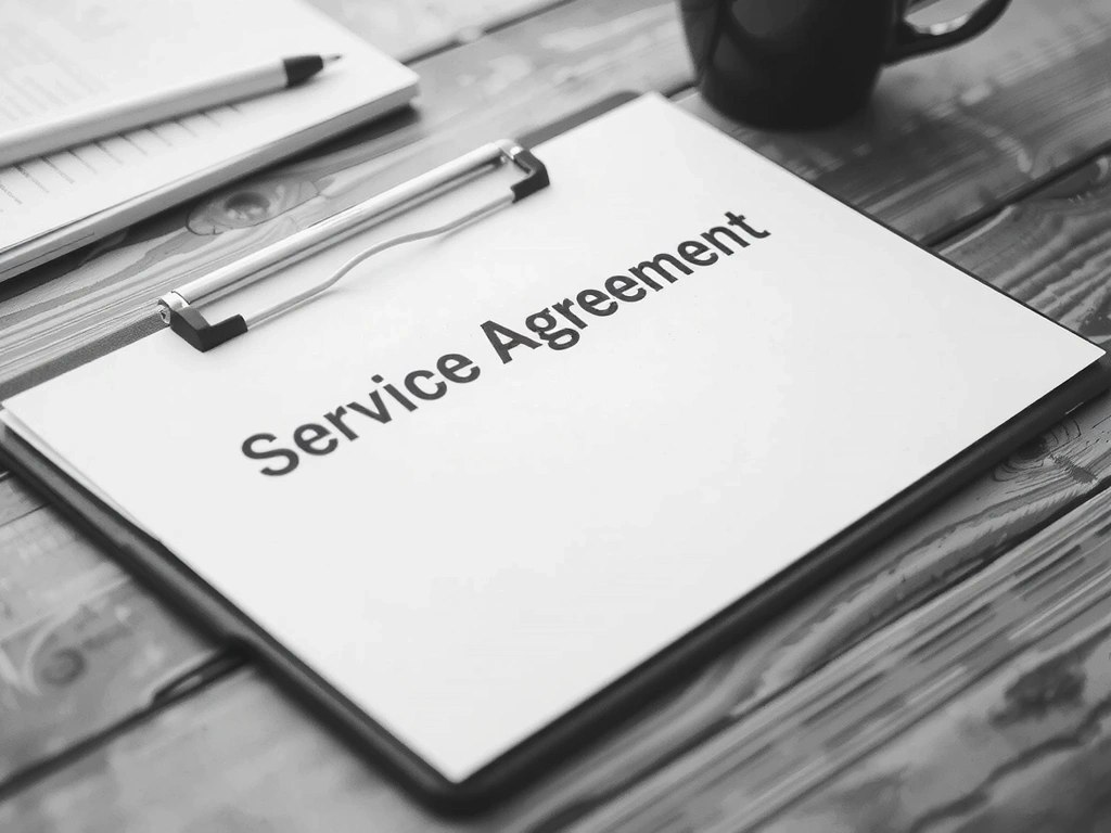 Documentos de servicio organizados